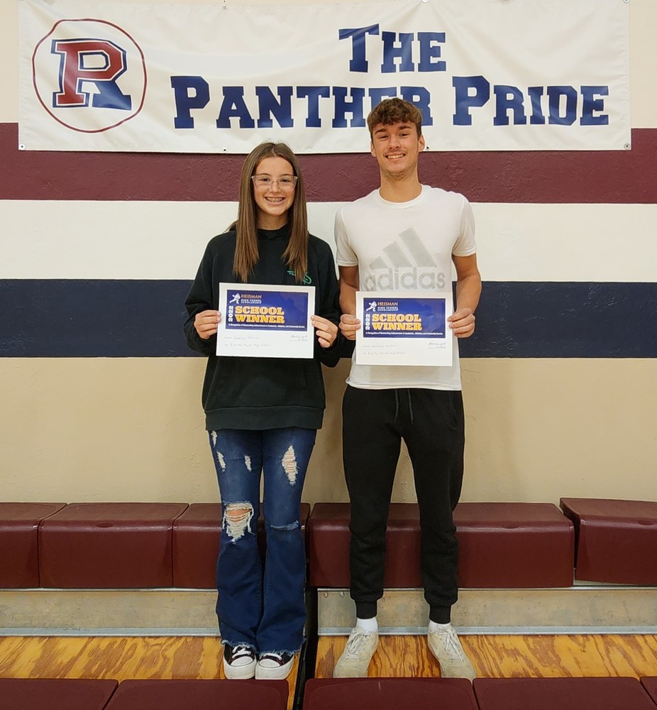 Two Seniors Awarded 2022 Heisman High School Scholarship Riverton
