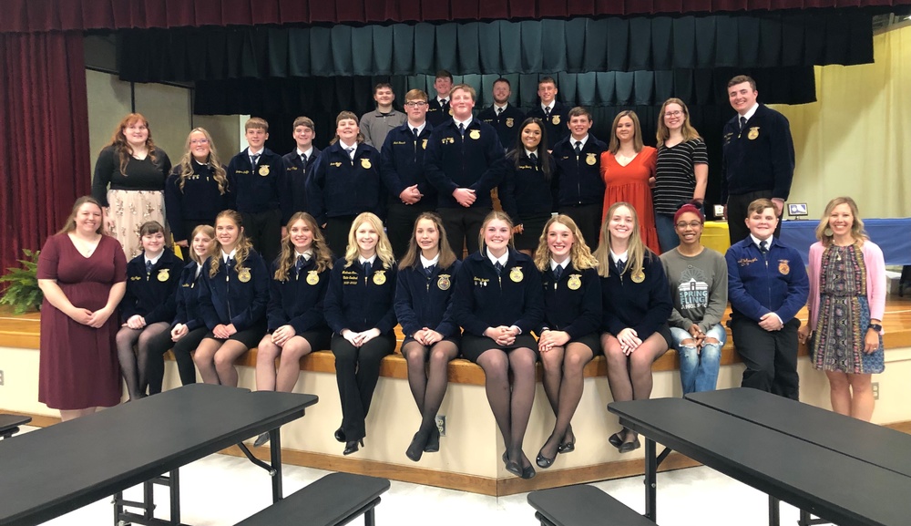 Riverton Parke FFA Holds Annual Awards Banquet Riverton Parke Jr./Sr