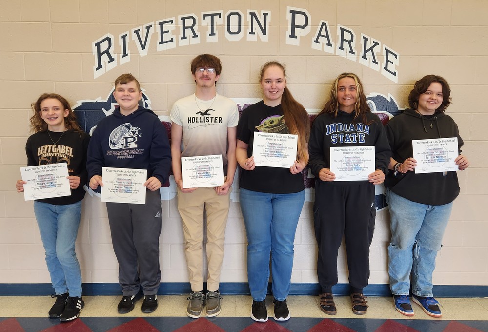 Magnificent Students of March | Riverton Parke Jr./Sr. High School