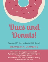 Dues and Donuts!
