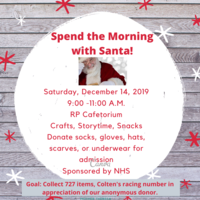 Spend the Morning with Santa!