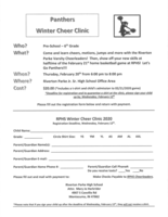 Winter Cheer Clinic