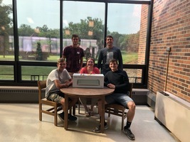 RP Library Receives Donation from Panther Touchdown Club