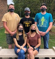 Riverton Parke FFA Officers “Attend” Virtual LDW