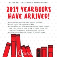 2019 Yearbooks Have Arrived!