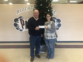 Santa Store Receives Donation