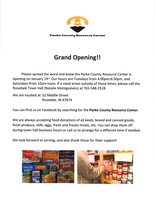 PCRC Continues to Accept Donations