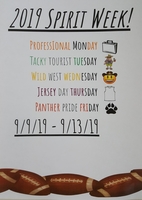 Fall Homecoming Spirit Week