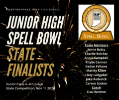 Congratulations to the Junior High Spell Bowl Team!