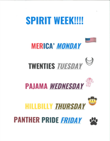 Winter Homecoming Spirit Days Next Week