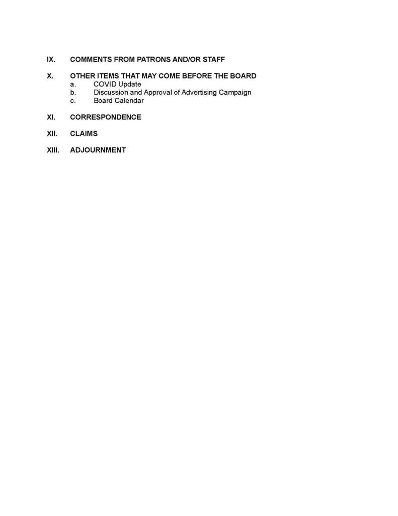 December 2021 Agenda - page 2